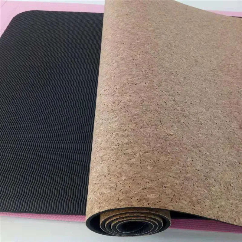Tapis de Yoga en liège naturel antidérapant motif éléphant – Image 4