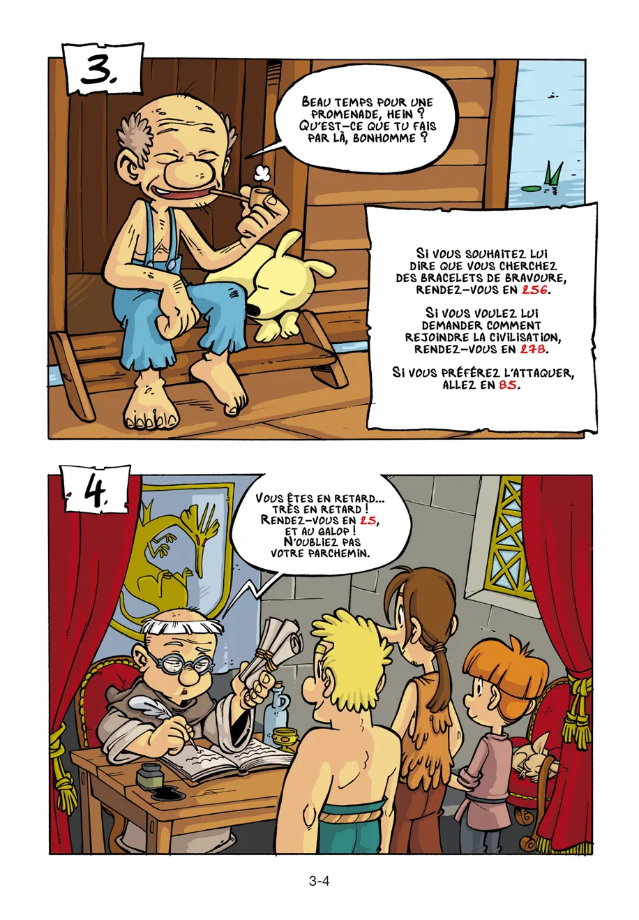 CHEVALIERS TOME 1 La BD dont vous êtes le héros! – Image 2