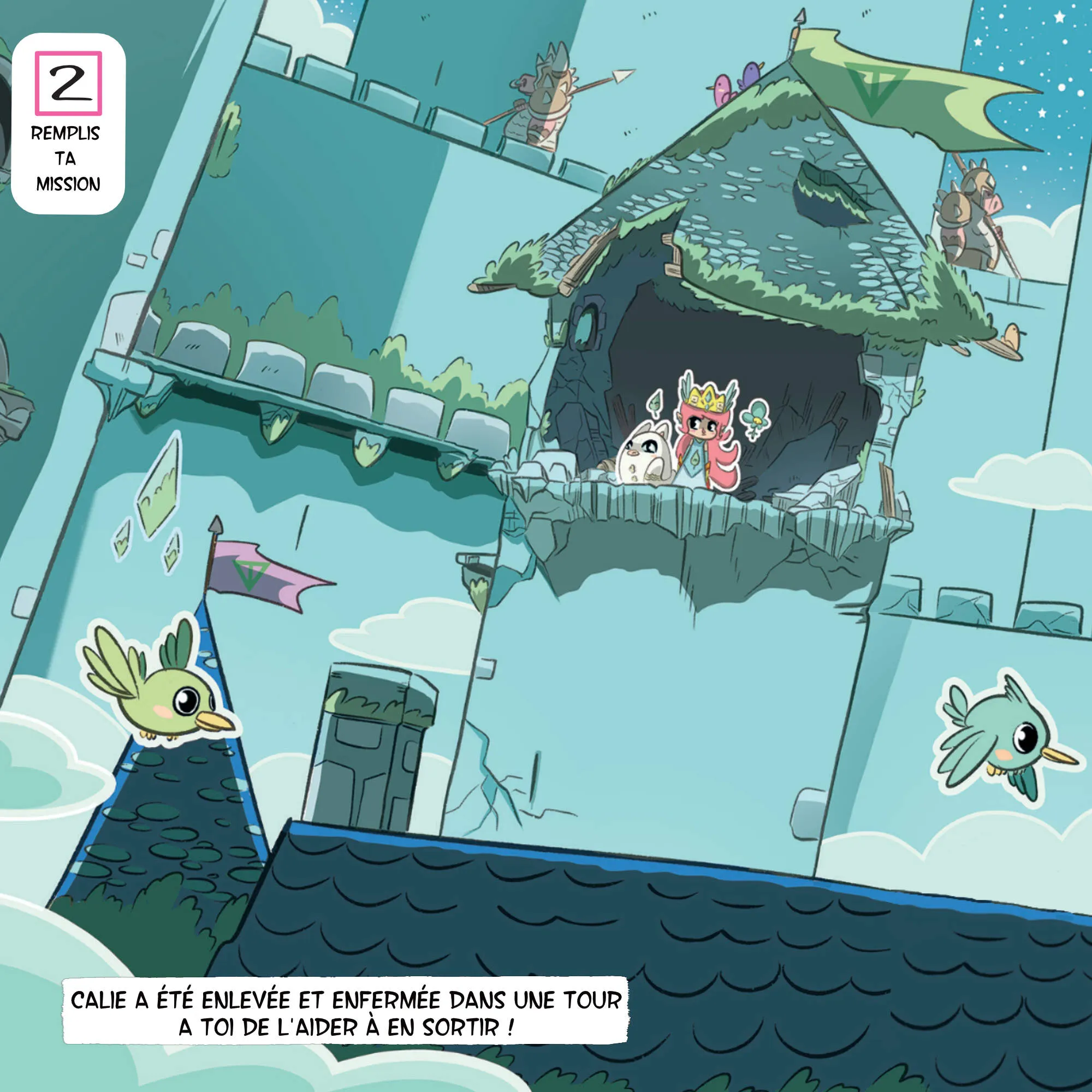 CALIE ET KASSKOO La BD dont tu es le petit héros ! Mission Evasion – Image 4