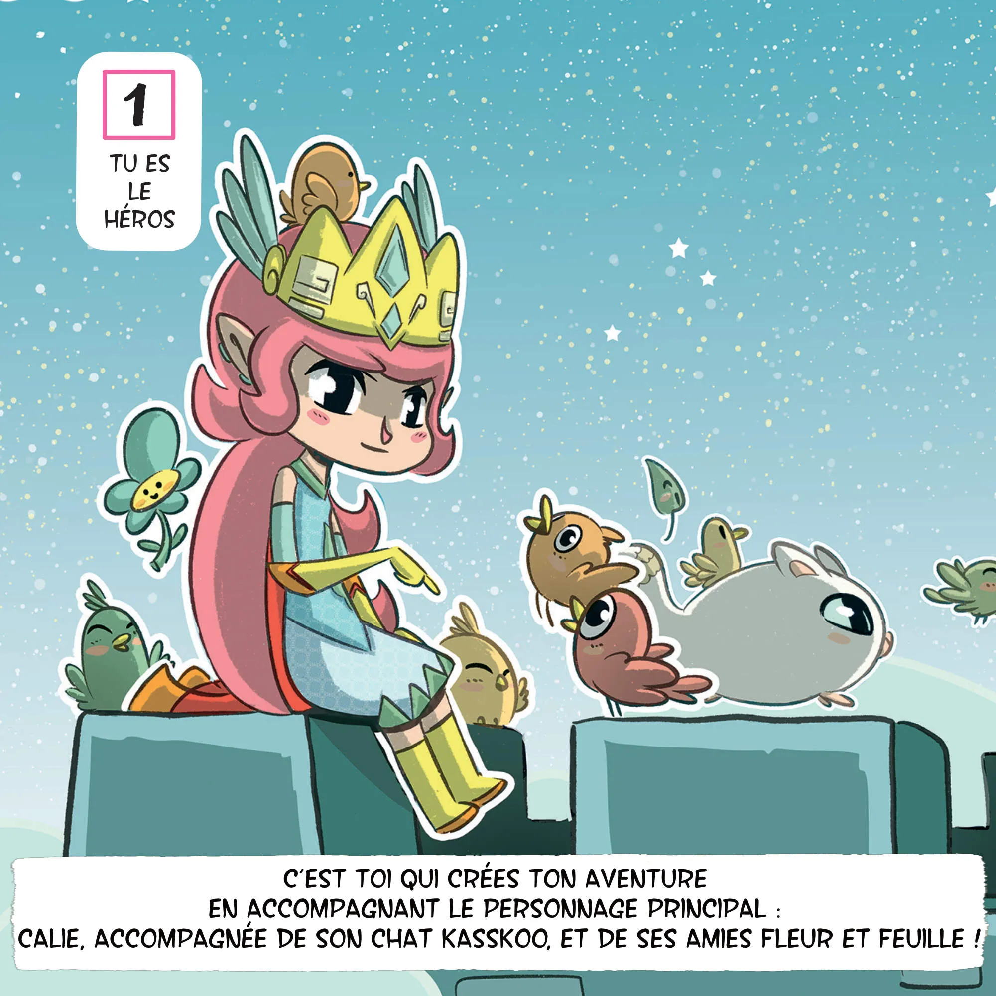 CALIE ET KASSKOO La BD dont tu es le petit héros ! Mission Evasion – Image 2