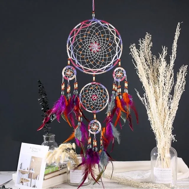 Attrape rêves ' Inspiration colorée '