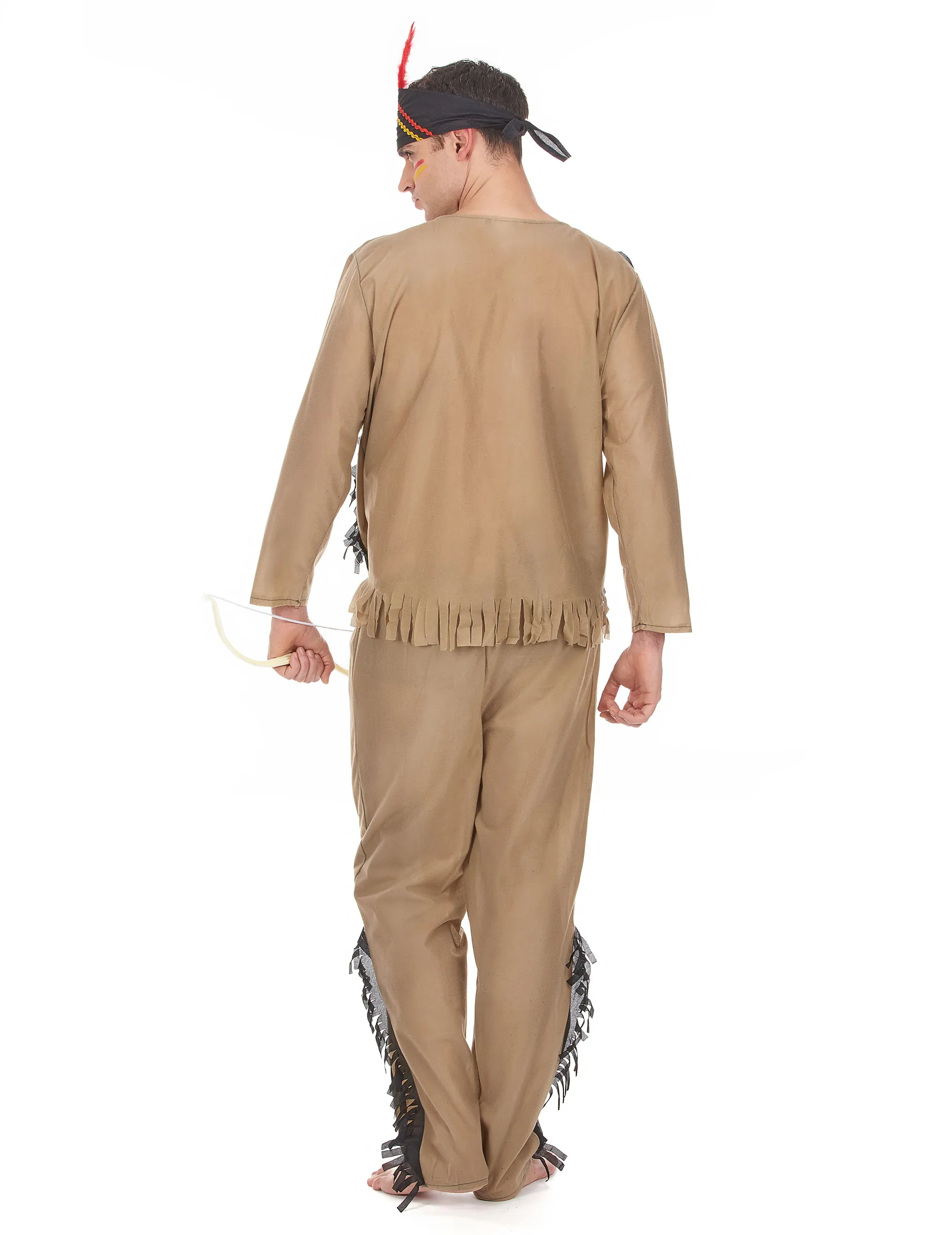 Déguisement INDIEN Beige Homme Taille L – Image 2