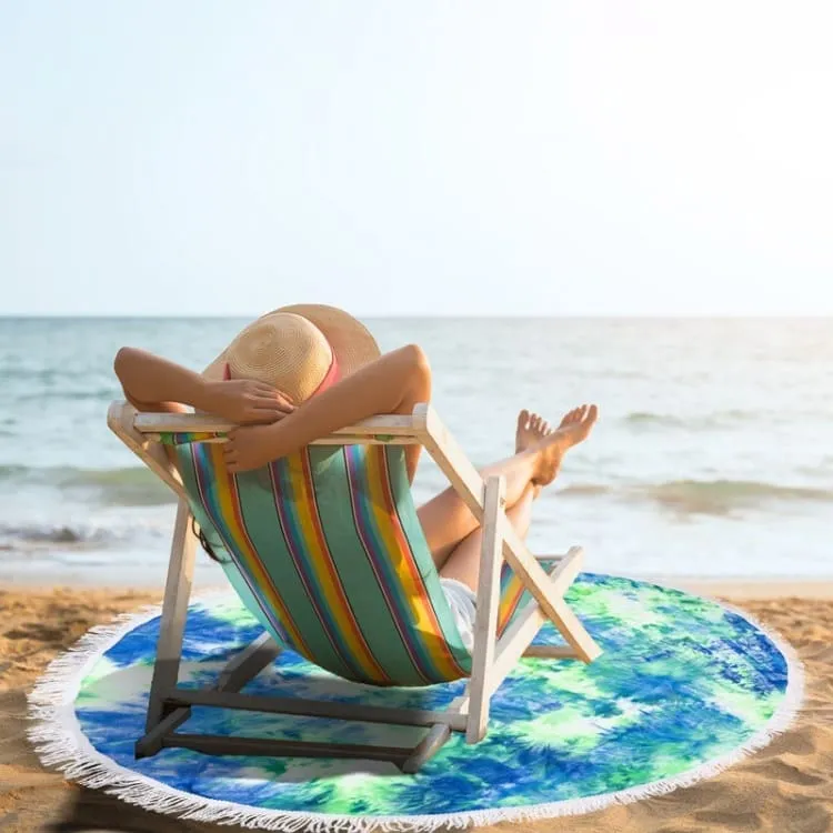 Tapis de plage hypnotique – Image 2